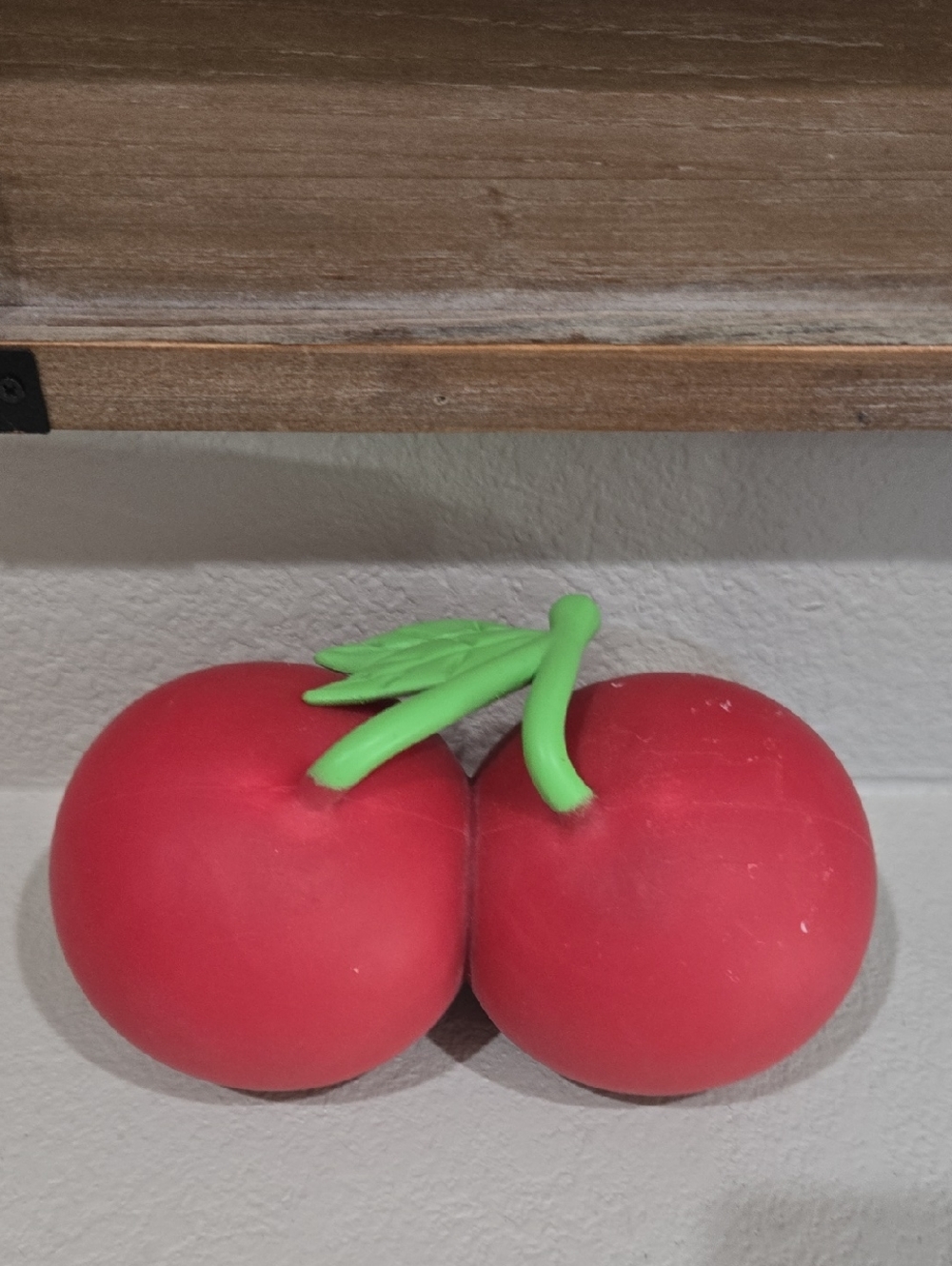 Squeezy Red Cherry Plush Toy by